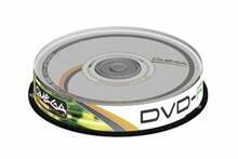 DVD-plaat Omega DVD-R 56676, 4.7GB, 16x, 10 tk