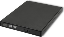 Qoltec väline DVD-RW kirjutaja 51858, USB 2.0, must