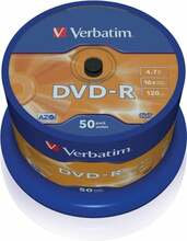 Verbatim DVD-R 43548, 4.7GB, 50 tk
