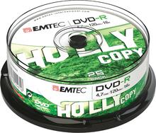 Emtec DVD-R ECOVR472516CB, 4.7GB, 16x, 25 tk