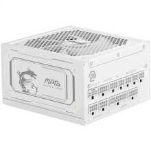 Toiteplokk MSI MAG A1000GL, 1000 W, valge