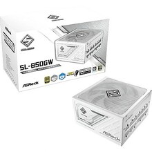 Toiteplokk ASRock STEEL LEGEND 850W, White 80 Plus Gold