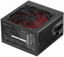 Toiteplokk Mars Gaming MPIII550P, 550 W, must