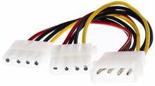Toitekaabli jagaja Gembird CC-PSU-1, Molex, 0.15 m, must