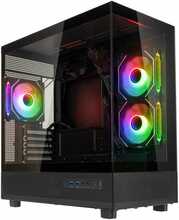 Korpus GSI SMARTASSEMBLY ARGB Glass Micro-ATX, 650 W Bronze