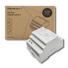 Toiteplokk Qoltec Din Rail Power Supply, 85.2 W, 12 V, 7.1 A, hall