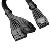 Toitekaabel Be Quiet BC072 12VHPWR PCIe, 0,6 m, must