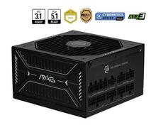 Toiteplokk MSI MAG A850GLS PCIE5, 850 W, must