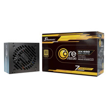 Toiteplokk Seasonic CORE GC-650 ATX3.1, 650 W, must