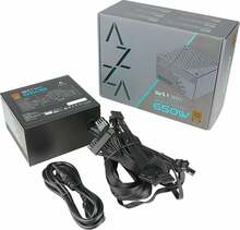 Toiteplokk Azza PSAZ-650B, 650 W, ATX 3.1, must