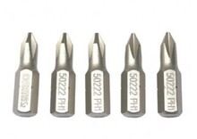 Kruviotsikute komplekt Sata S59221 PH0, 1/4 (6,3 mm), 25 mm, 5 tk