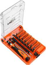 Täppiskruvikeeraja otsikute komplekt NEO TOOLS, 45 tk