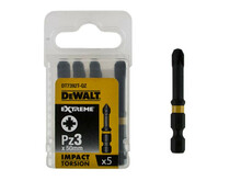 Otsikute komplekt DeWalt FLEXTORQ PZ3, 57 mm, 5 tk, DT7392T-QZ