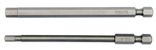 Kruvikeeraja otsikud Yato YT-0495 HEX H4x100mm ja H6x100mm, 2 tk