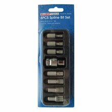 Otsikute komplekt Ellient Tools SPLINE, 8 tk