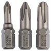 Kruvikeeraja otsikute komplekt Bosch Extra Hart PZ, PZ1, PZ2, PZ3, 25 mm, 3 tk