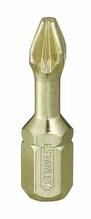 Kruvikeeraja otsikute komplekt Stanley Extra Hard PZ2, 25 mm, 6 tk
