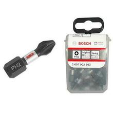 Kruvikeeraja otsikud Bosch Impact Control PZ2, 25 mm, 25 tk