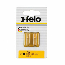 Kruvikeeraja otsikute komplekt Felo 2103067, PZ3, 25 mm, 2 tk