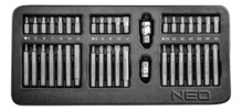 Kruvikeeraja otsikud NEO TOOLS 84-236, 30-75 mm, 40 tk