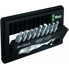 Otsikute komplekt Wera Bit-Check BR9, 10 tk