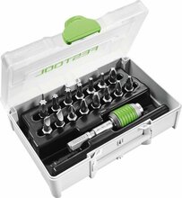 Otsakute komplekt Festool SYS3 XXS CE-MX BHS 60, 15 tk + hoidik