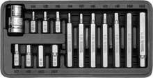 Otsikute komplekt Yato YT-0413, HEX, 15 tk