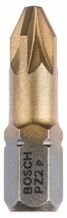 Otsakute komplekt Bosch 2 607 001 593, PZ2, 25 mm, 3 tk