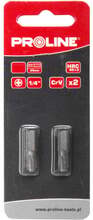 Kruvikeeraja otsik Proline PH1, 1/4, 25 mm, 2 tk