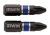Kruvikeeraja otsikute komplekt Irwin IW6061408 PZ2, 25 mm, 10 tk