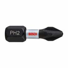 Kruvikeeraja otsikute komplekt Bosch Impact Control PH2, 25 mm, 2 tk, 2608522403