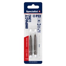 Kruvikeeraja otsikud Specialist+ PZ2, 50 mm, 2 tk