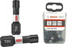 Kruvikeeraja otsikute komplekt Bosch Impact T30, 25 mm, 25 tk, 2607002807