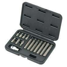 Otsikute komplekt HEX, 15 tk