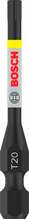 Kruvikeeraja otsikute komplekt Bosch PRO Torx Impact T20, 55 mm, 2 tk