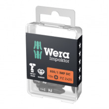 Kruvikeeraja otsik WERA 855/1 IMP DC PZ2x25, 10 tk