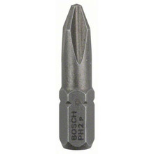 Kruvikeeraja otsikute komplekt Bosch 2 607 001 511, PH2, 25 mm, 3 tk
