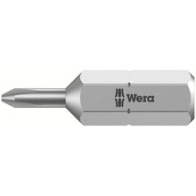 Ristpeaga kruvikeeraja otsik WERA 851/1 J PH00, 25 x 2 mm, 1 tk
