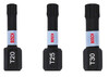 Kruvikeeraja otsikute komplekt Bosch Impact Control T20/T25/T30, 25 mm, 3 tk, 2608522479