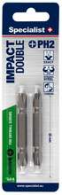 Kruvikeeraja otsikute komplekt Specialist+ PH2/PH2, 65 mm, 2 tk
