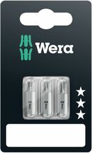 Otsikute komplekt Wera 855/1 Z SB, PZ1/PZ2/PZ3, 25 mm, 3 tk