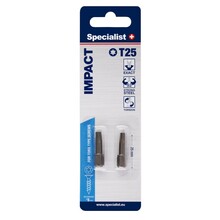 Kruvikeeraja otsikud Specialist+ T25, 2 tk