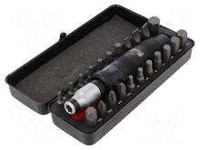 Löök-kruvikeeraja komplekt Bahco, 23 tk, PH, SL, HEX, TORX
