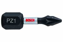Kruvikeeraja otsikute komplekt Bosch Impact Control PZ1, 25 mm, 2 tk