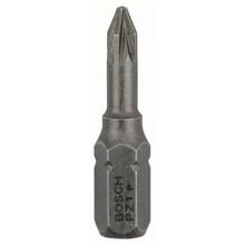 Kruvikeeraja otsikute komplekt Bosch Extra Hard PZ1, 25 mm, 3 tk