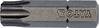 Kruviotsik Yato YT-78147, T40, 25 mm, 10 tk
