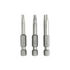 Kruvikeeraja otsikute komplekt Makita B-26191, T20/T25/T30, 50 mm, 3 tk
