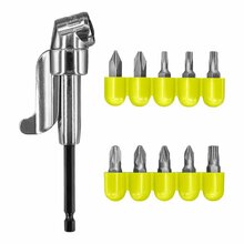 Nurgadapter Ryobi RAKRAD11 koos 10 otsikuga