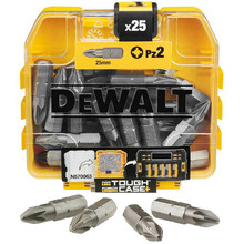Kruvikeeraja otsikute komplekt DeWALT DT71521-QZ PZ2, 25 mm, 25 tk