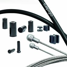 Piduritrosside komplekt Capgo BL stainless Shimano/Sram Road, must